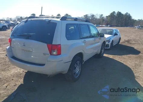 2004 Mitsubishi Endeavor Limited z USA, uszkodzony, nr VIN 4A4MN41SX4E081889